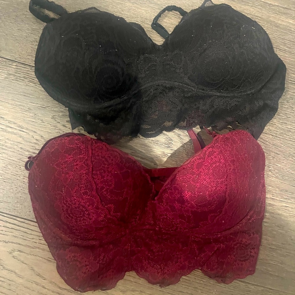 Victorias Secret Pink bralettes (2)